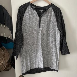 Express mens Henley